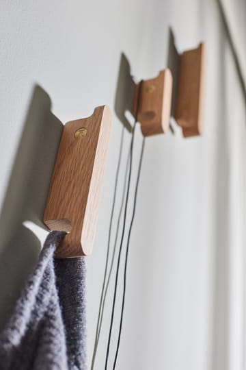 Multi Hooks krok set om 3 - Oak - Andersen Furniture