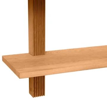 Phase vägghylla - Oiled Nature Oak, 68x18x55 cm - Andersen Furniture