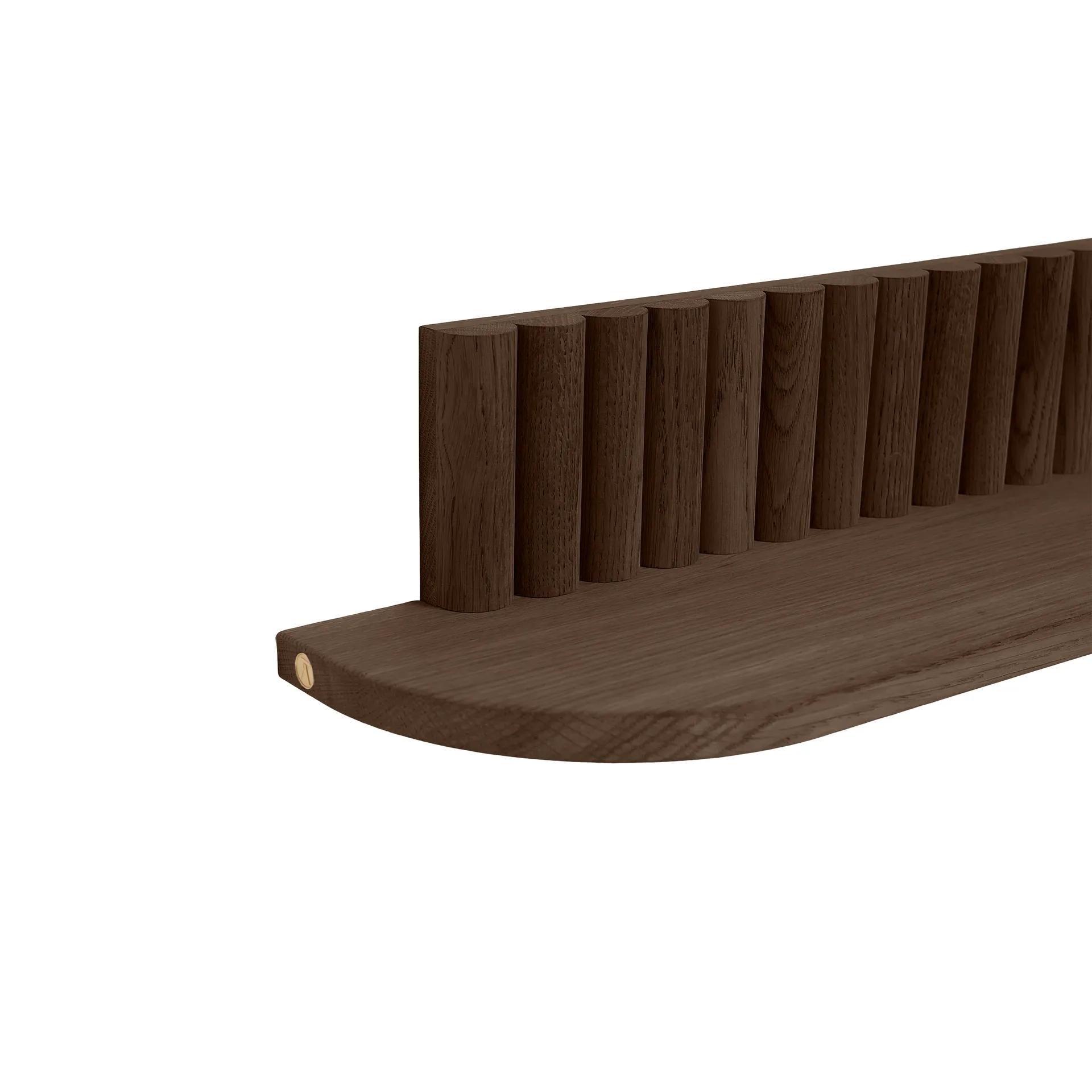 Pillar vägghylla, Smoked Oiled Oak, 78x15x12 cm Andersen Furniture