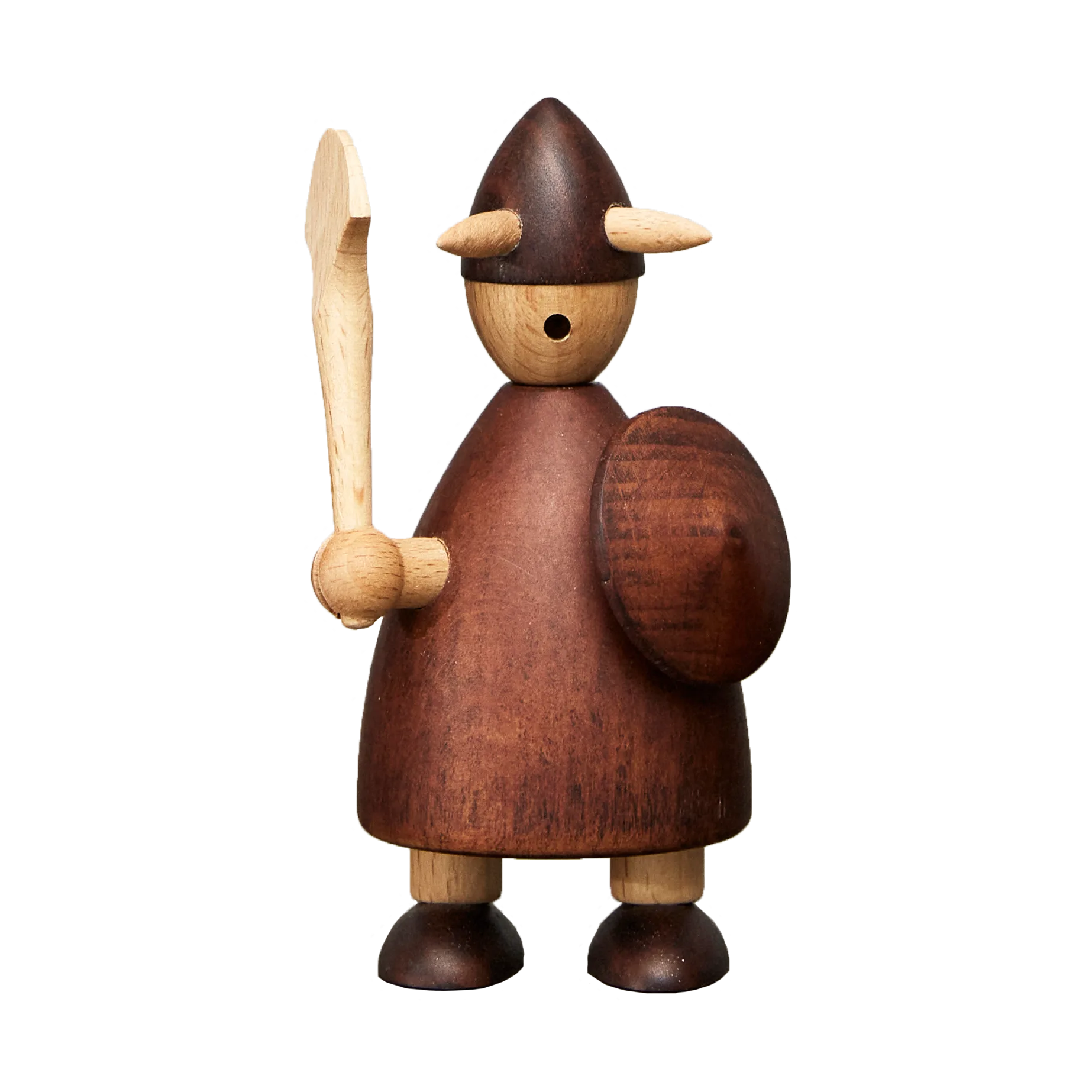 The vikings of Denmark träfigur Medium, Stained beech Andersen Furniture