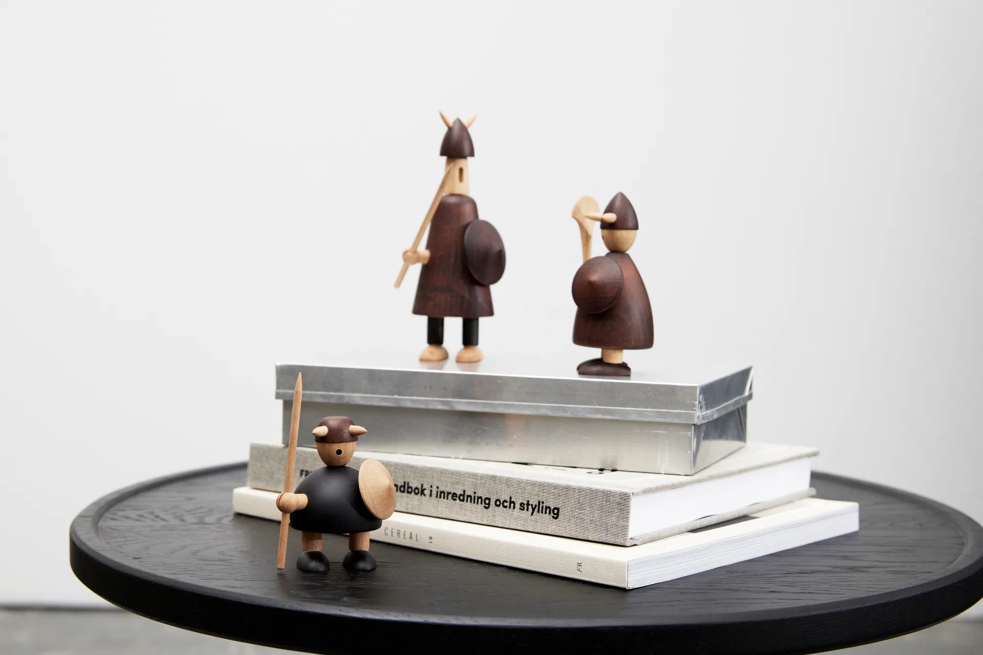 The vikings of Denmark träfigur Medium, Stained beech Andersen Furniture