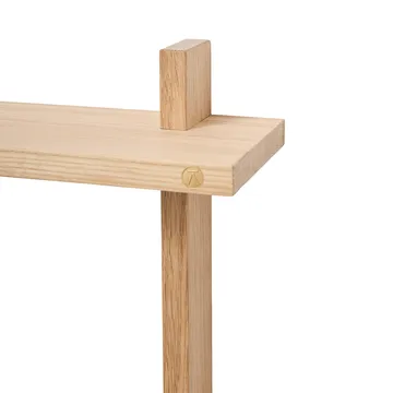 Treat vägghylla dubbel - Oak, 34x12x34 cm - Andersen Furniture