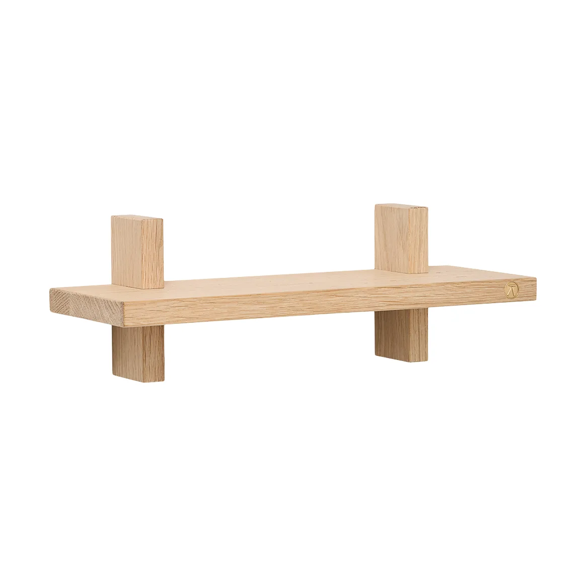 Treat vägghylla singel, Oak, 34x12x11,2 cm Andersen Furniture