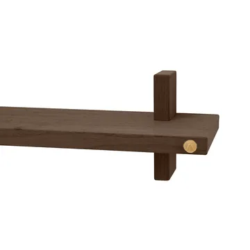 Treat vägghylla singel - Smoked Oiled Oak, 50x12x11,2 cm - Andersen Furniture