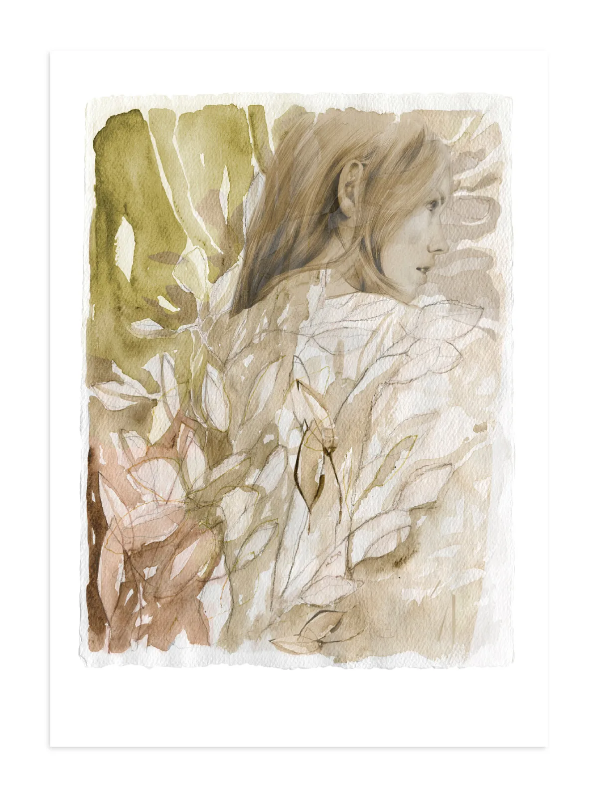 Anna Bülow Huldra poster 50x70 cm