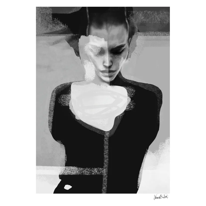 Implode poster, 70x100 cm Anna Bülow