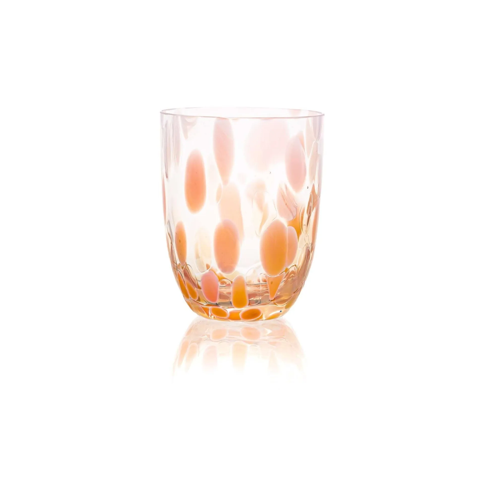 Big Confetti dricksglas 25 cl, Peach-vanilla Anna Von Lipa