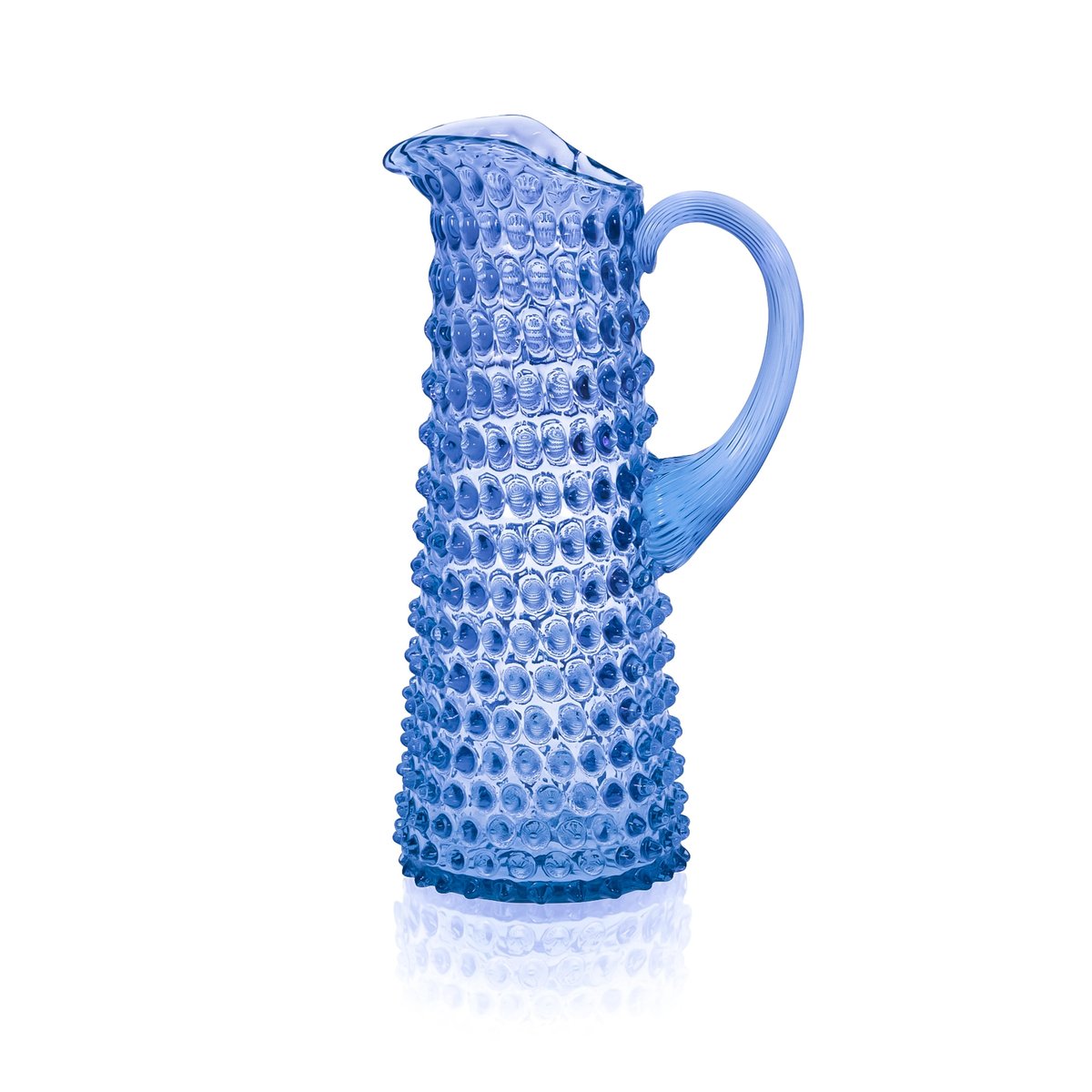 Anna Von Lipa Eiffel Hobnail kanna 1 l Light blue | Skandinavisk Design | Vattenkaraffer & Kannor | Blå