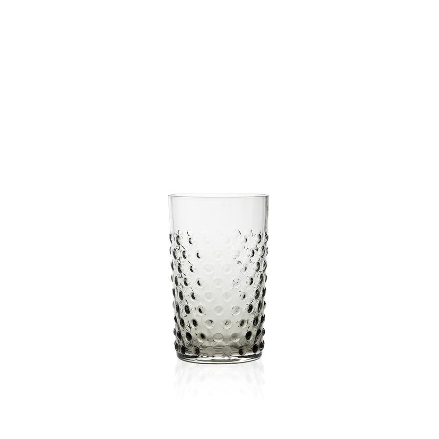 Anna Von Lipa Hobnail glas 20 cl Cashmere | Skandinavisk Design | Dricksglas | Grå