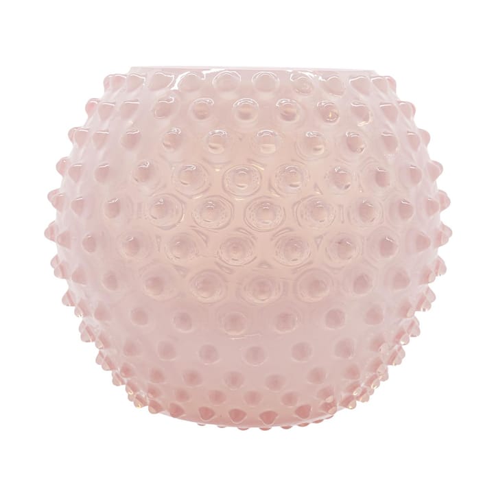 Hobnail Globe vas 18 cm - Soft Rosa - Anna Von Lipa
