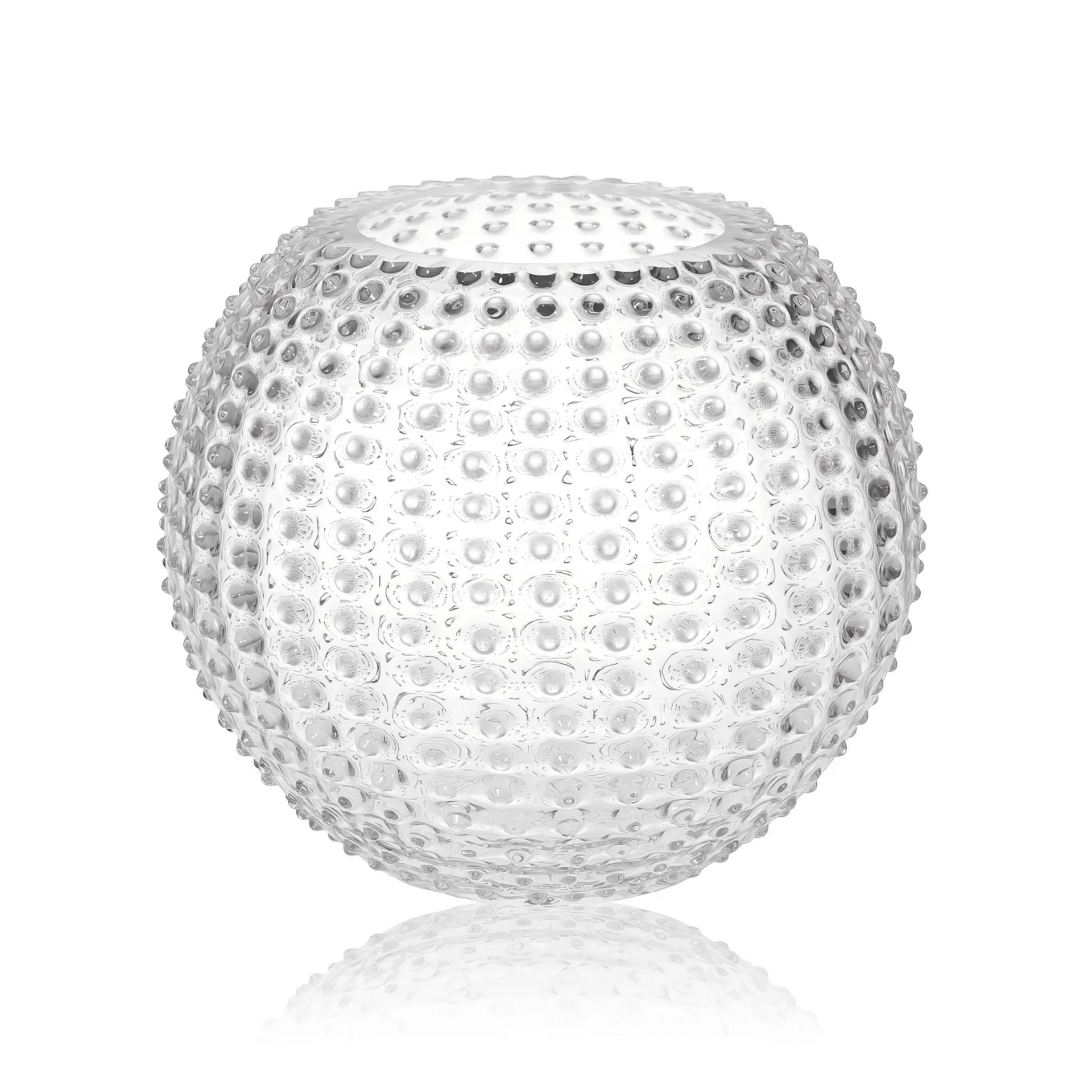 Hobnail Globe vas 24 cm, Crystal Anna Von Lipa