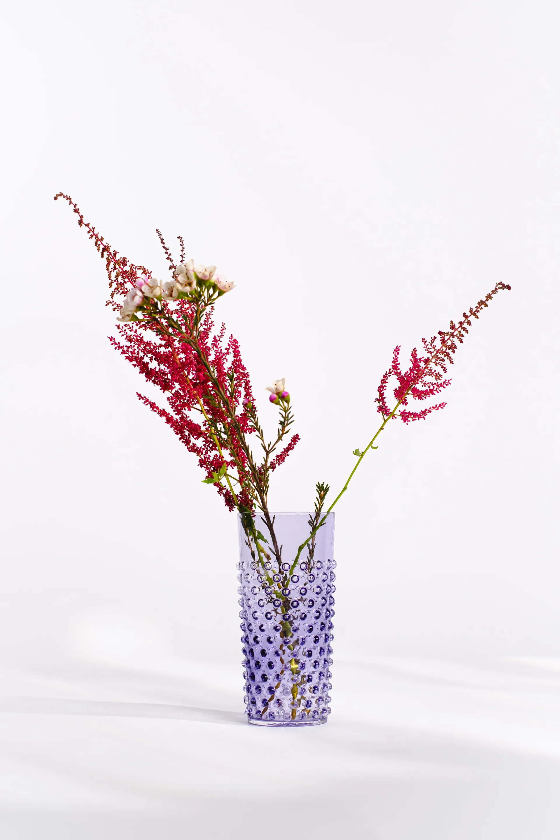 Hobnail Long drink glas 20 cl, Indigo Anna Von Lipa