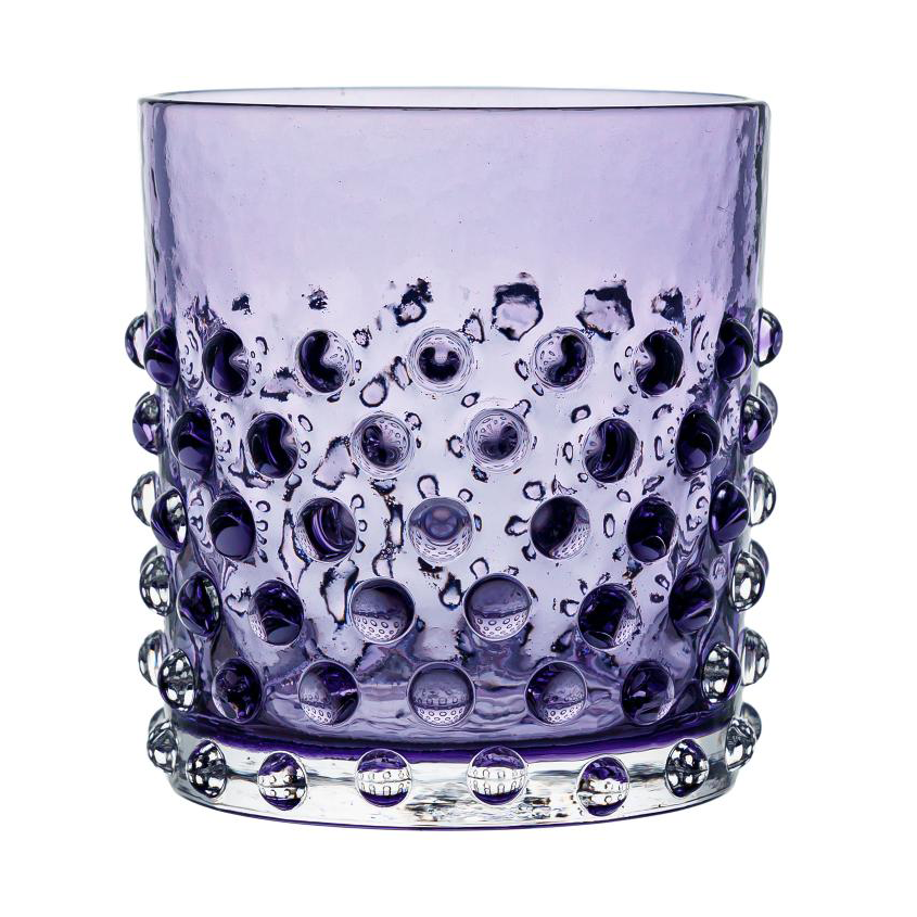 Anna Von Lipa Hobnail short drink glas 15 cl Indigo