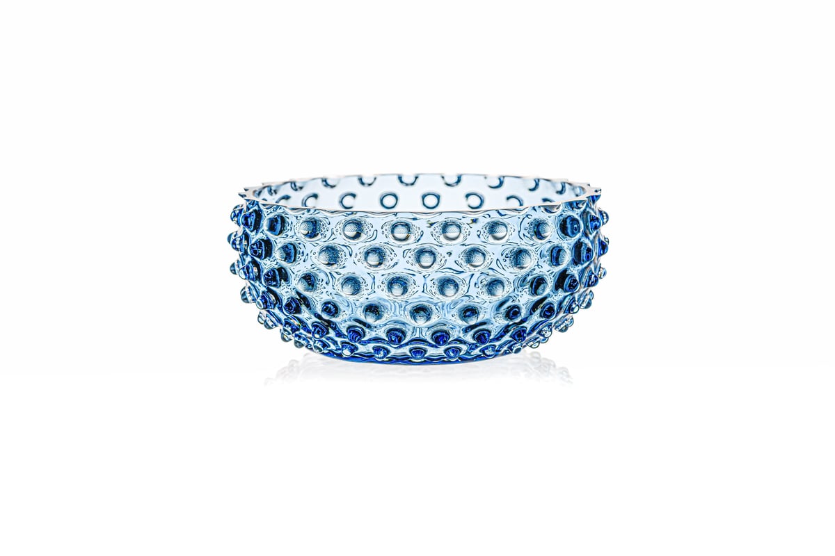 Anna Von Lipa Hobnail Tapas skål 17 cm Blue | Skandinavisk Design | Dekorationsskålar | Blå