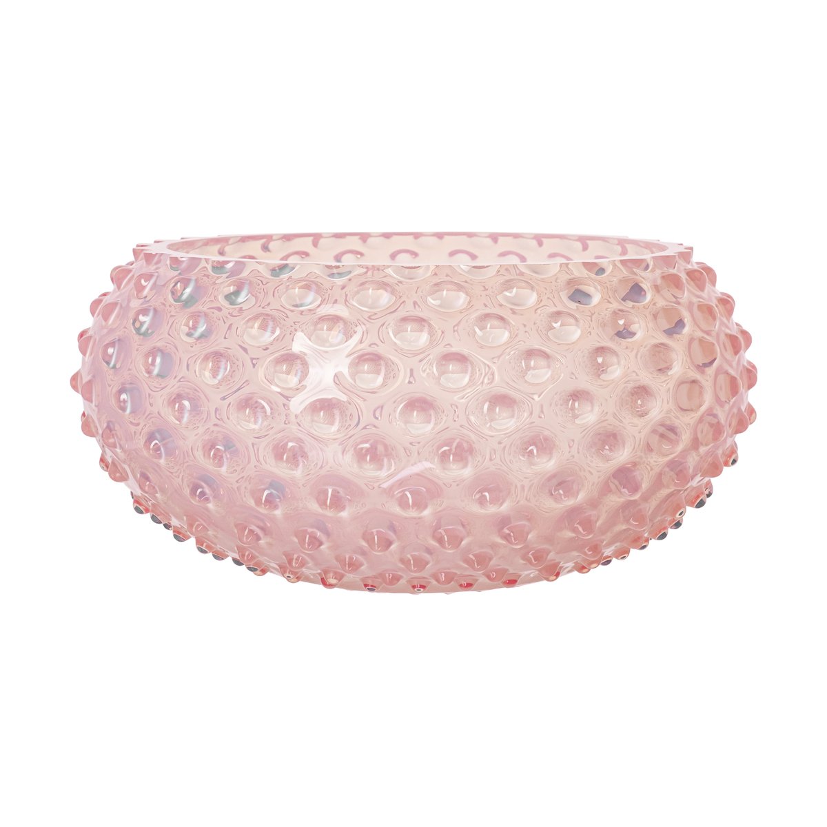 Anna Von Lipa Hobnail Tapas skål 23 cm Soft Rosa | Skandinavisk Design | Dekorationsskålar | Rosa