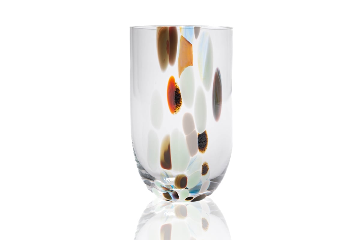 Anna Von Lipa Marble dricksglas 30 cl Klar | Skandinavisk Design | Dricksglas | Multi