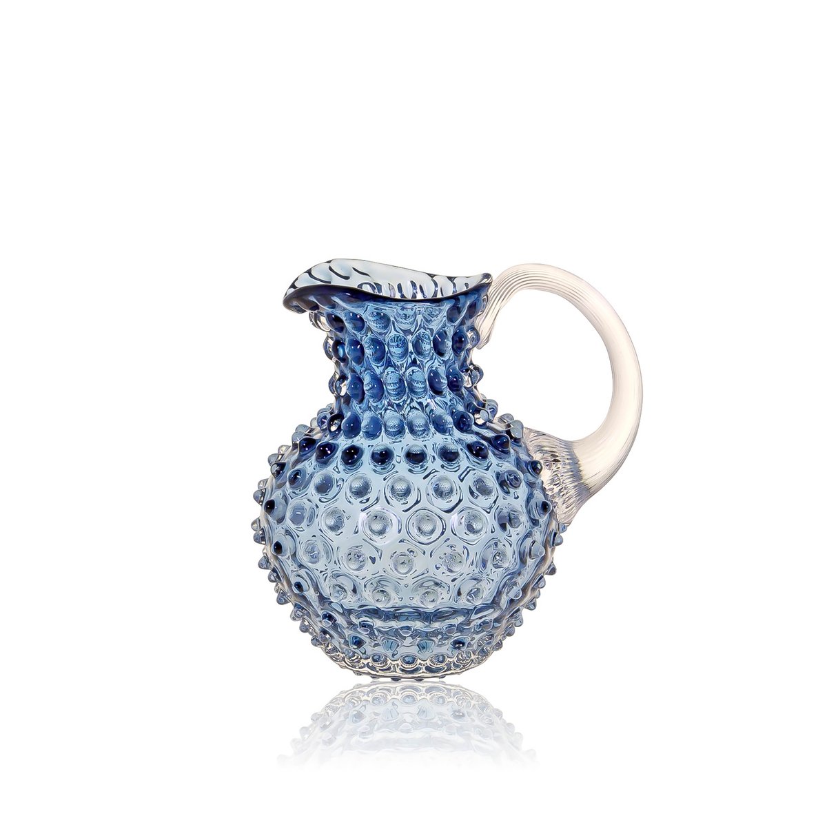 Anna Von Lipa Paris Hobnail kanna 1 l Blue | Skandinavisk Design | Vattenkaraffer & Kannor | Blå