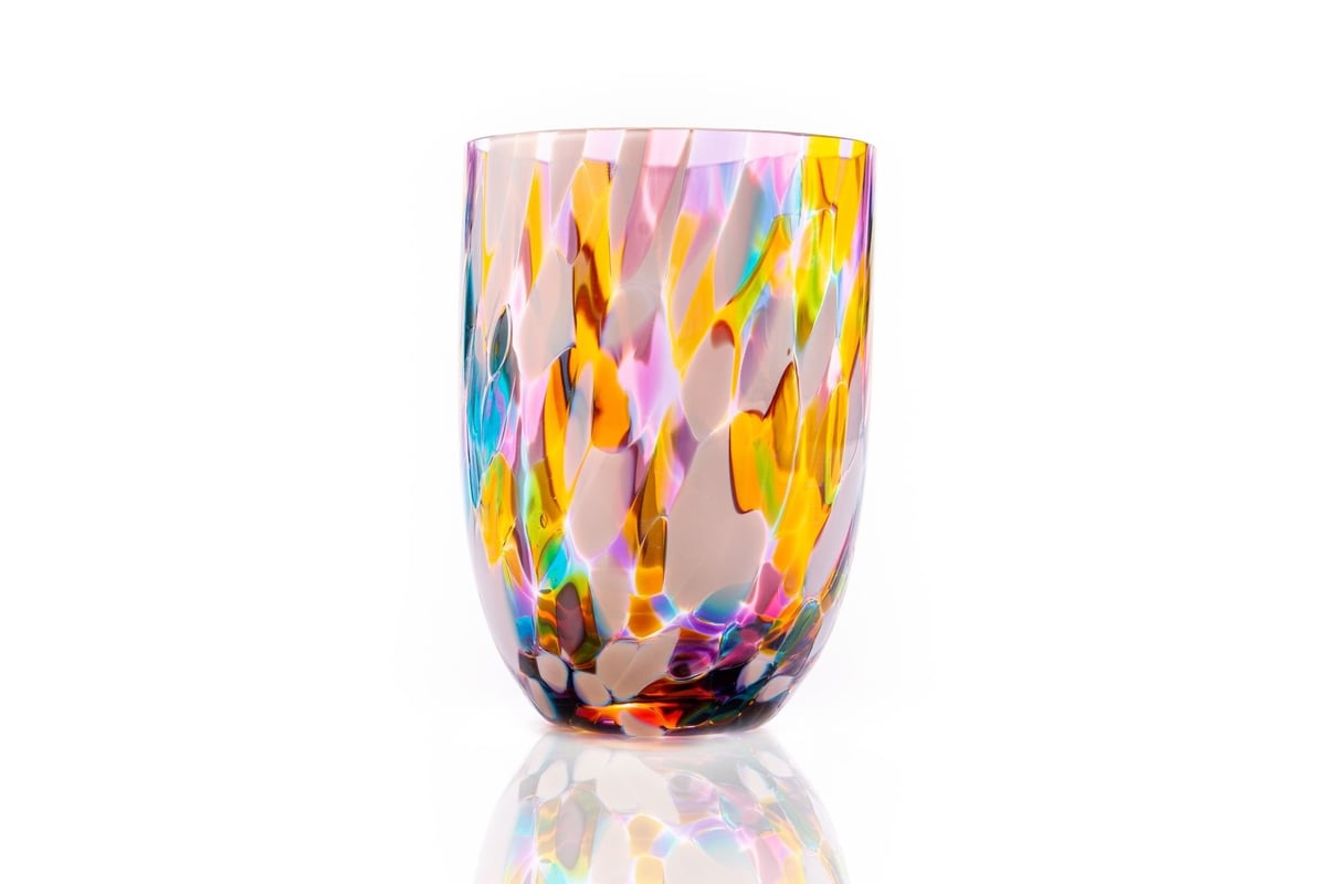 Anna Von Lipa Splash dricksglas 25 cl Multi-full | Skandinavisk Design | Dricksglas | Multi