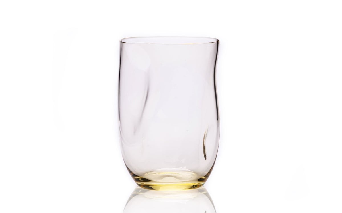Anna Von Lipa Squeeze dricksglas 25 cl Citron | Skandinavisk Design | Dricksglas | Gul