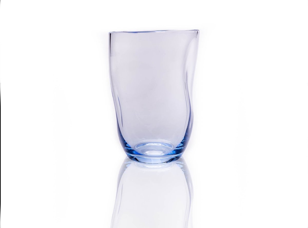 Anna Von Lipa Squeeze dricksglas 25 cl Light blue | Skandinavisk Design | Dricksglas | Blå