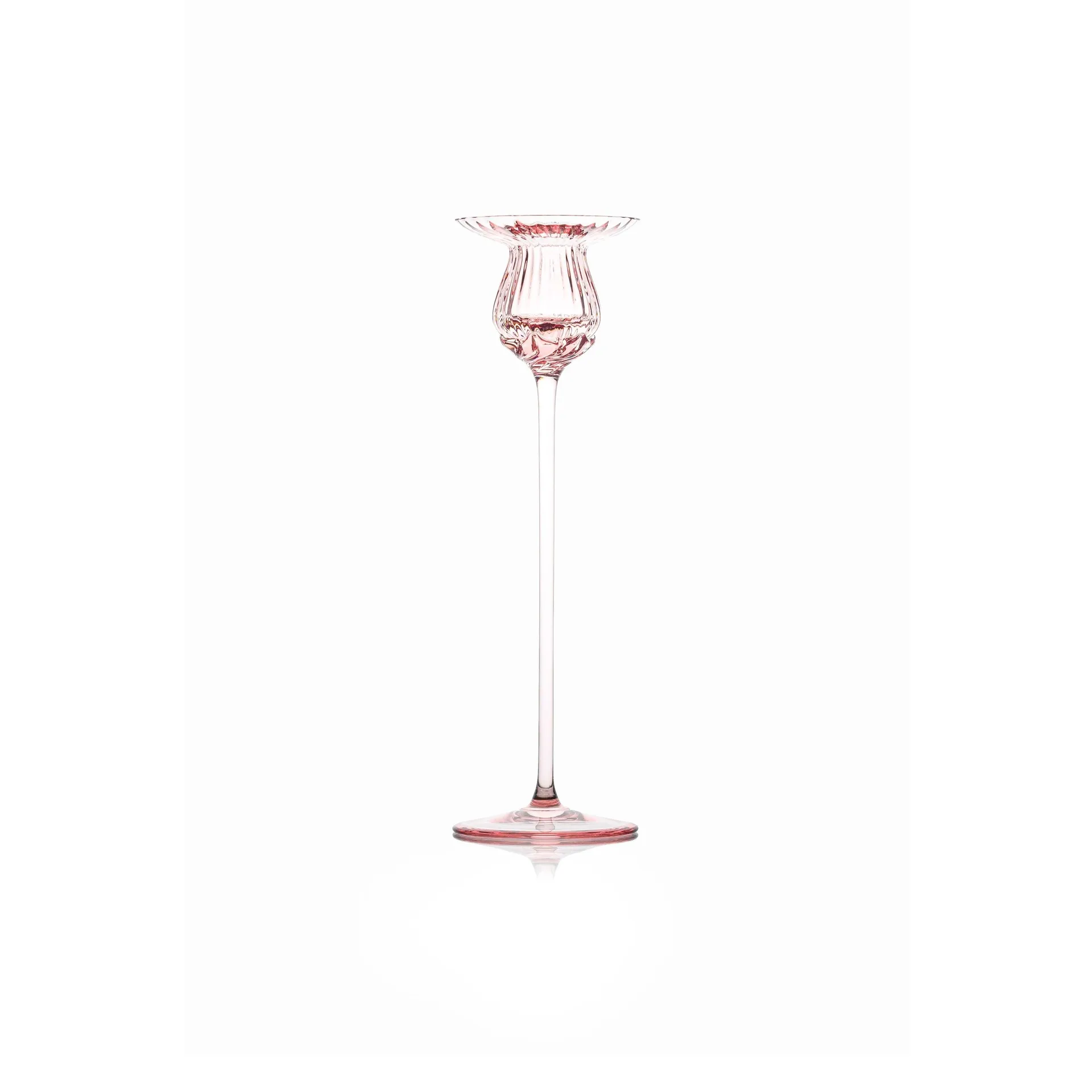 Tulipán ljusstake 25 cm, Rosa Anna Von Lipa