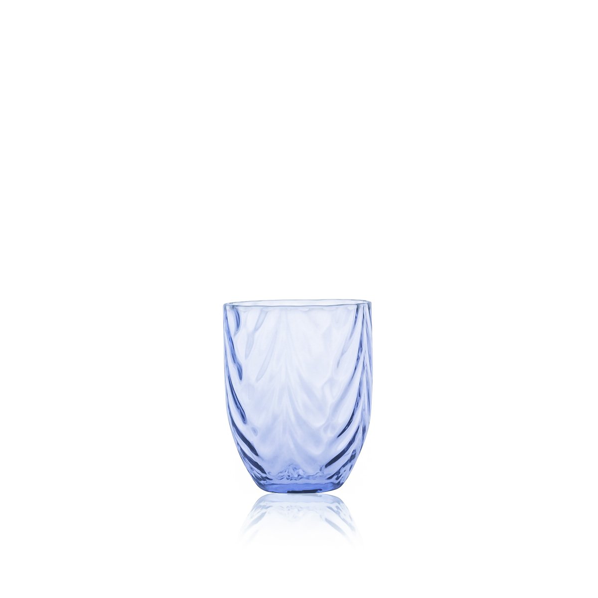 Anna Von Lipa Wave dricksglas 25 cl Light blue | Skandinavisk Design | Dricksglas | Blå
