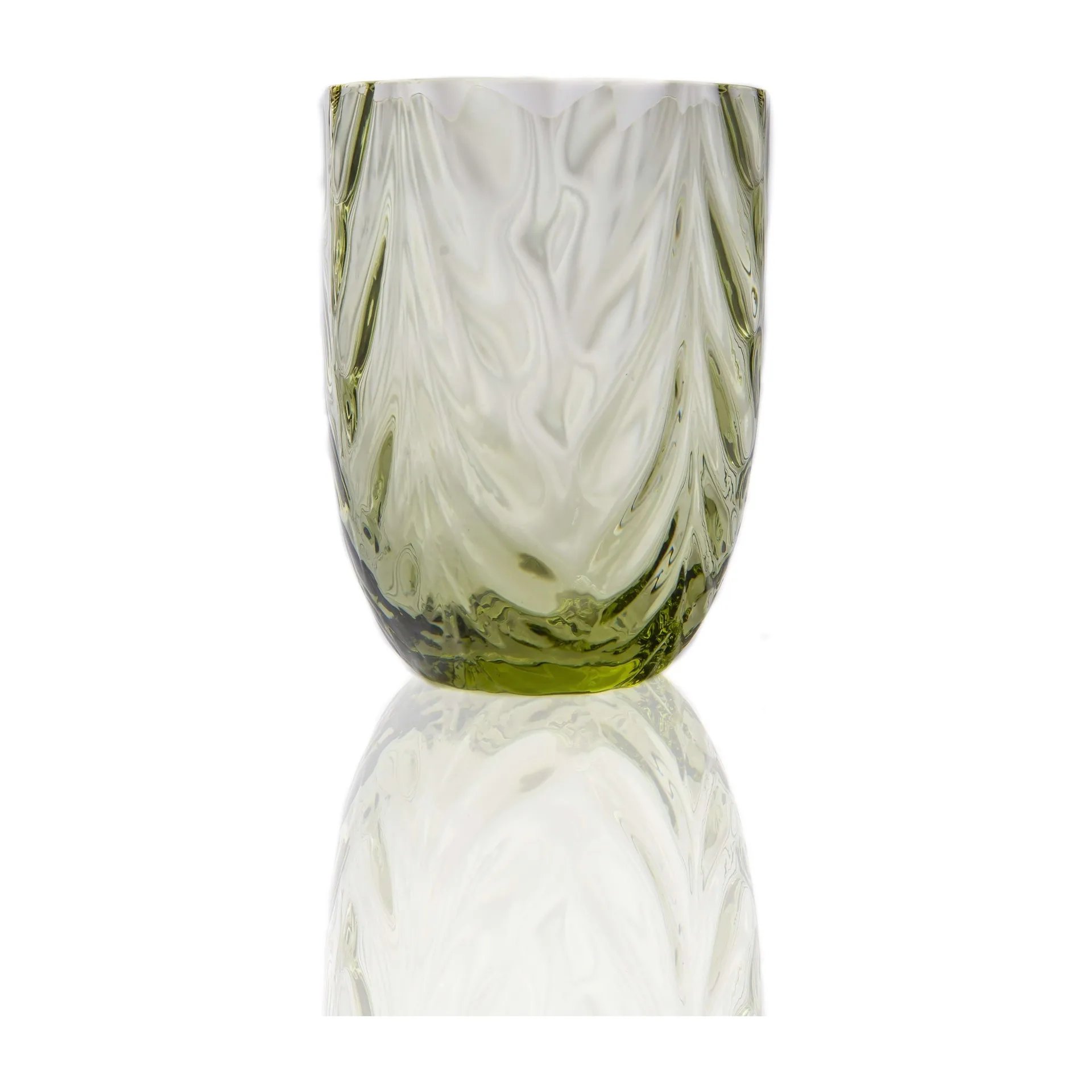 Wave dricksglas 25 cl, Olivegreen Anna Von Lipa