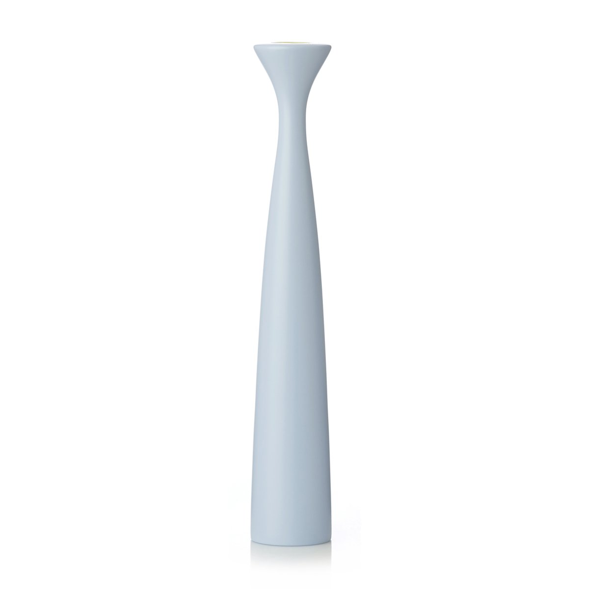 Applicata Blossom Rose ljusstake 29 cm Sky blue | Skandinavisk Design | Ljusstakar | Blå