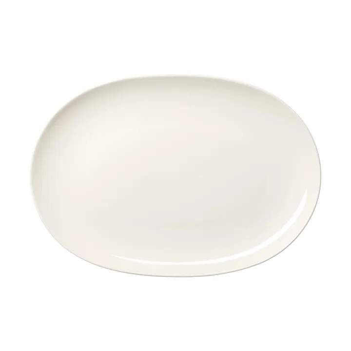 24h oval tallrik - Vit, 22x32 cm - Arabia
