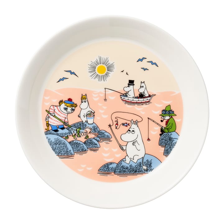 Fiske Mumintallrik 2022 - 19 cm - Arabia