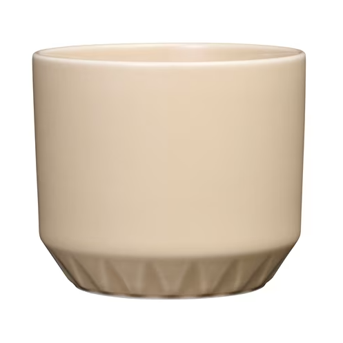 Arabia Ilona kruka 12x10 cm Sand | Skandinavisk Design | Krukor | Beige