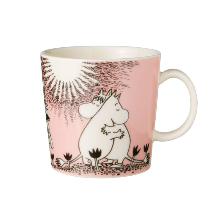 Kärlek Muminmugg - rosa - Arabia