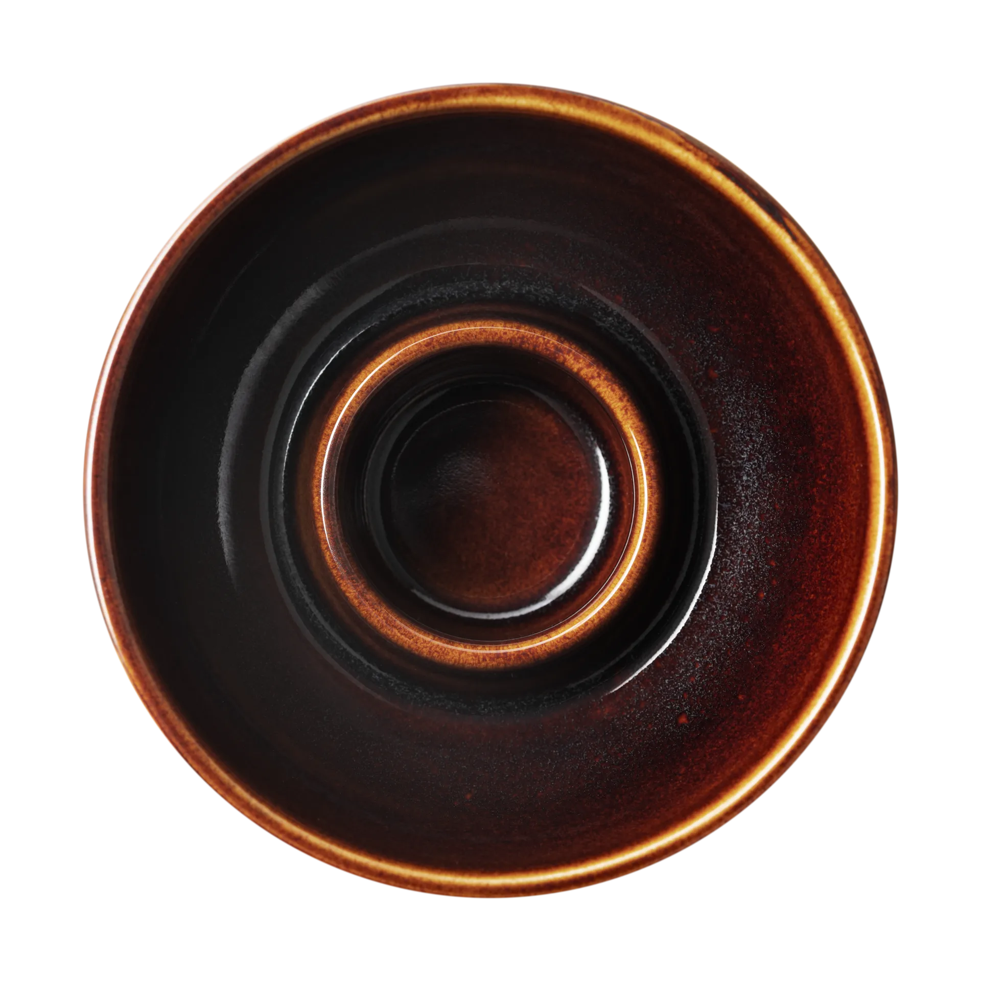 Kirnu ljuslykta Ø11x5 cm, Brun Arabia