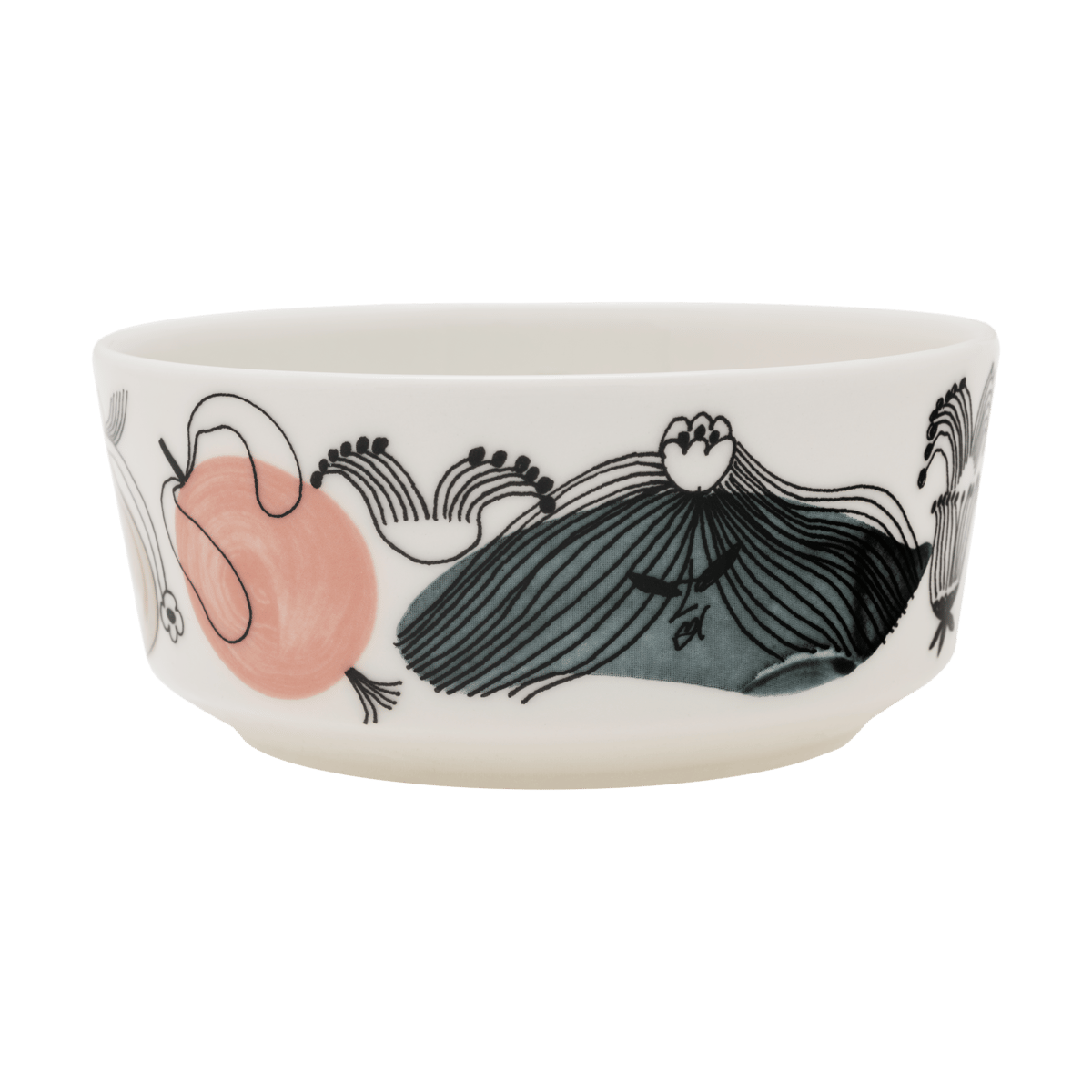 Arabia Kukkamaa skål 13 cm Grön | Skandinavisk Design | Frukostskålar | Grön