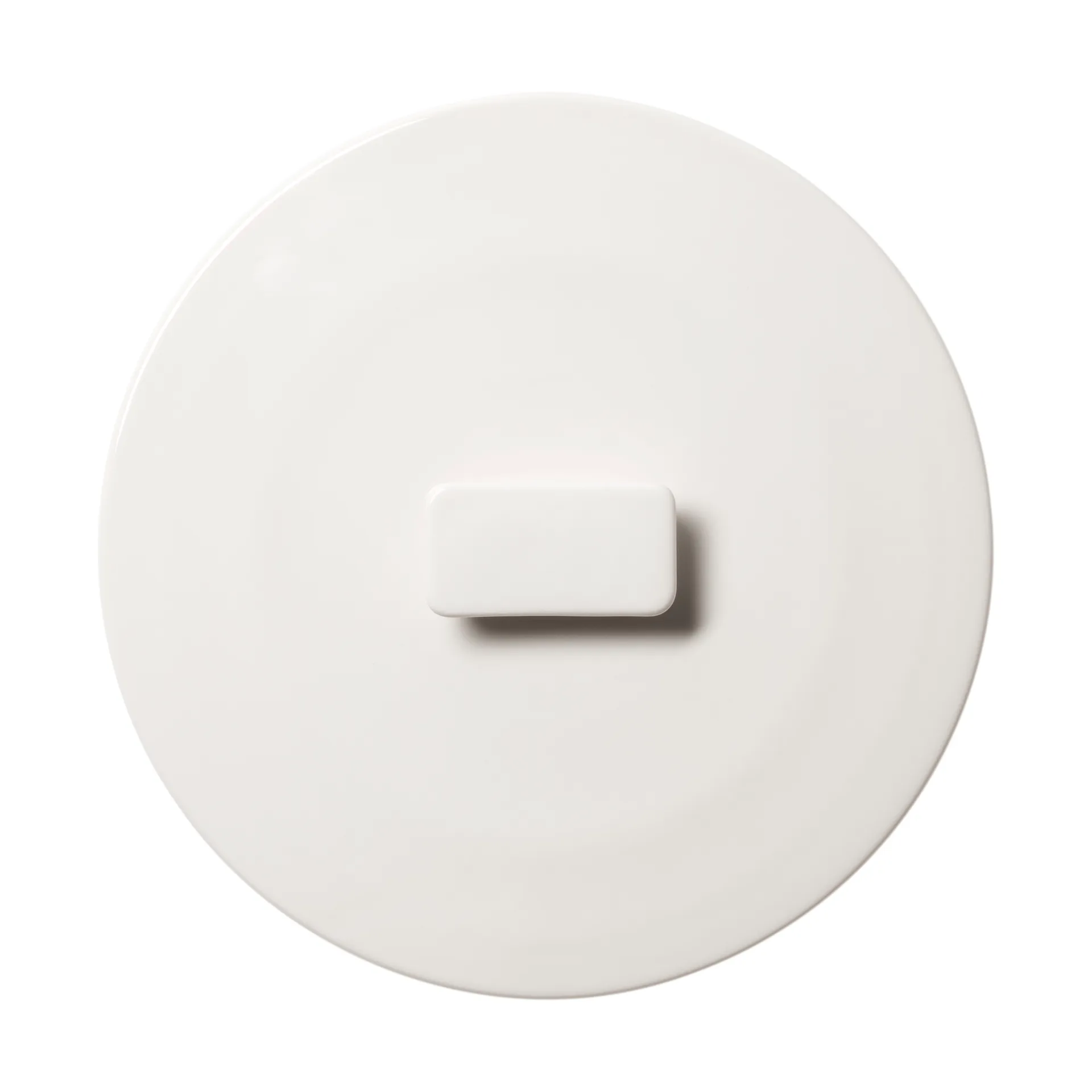 Mainio lock till ugnsform, Vit, rund, 2 L Arabia