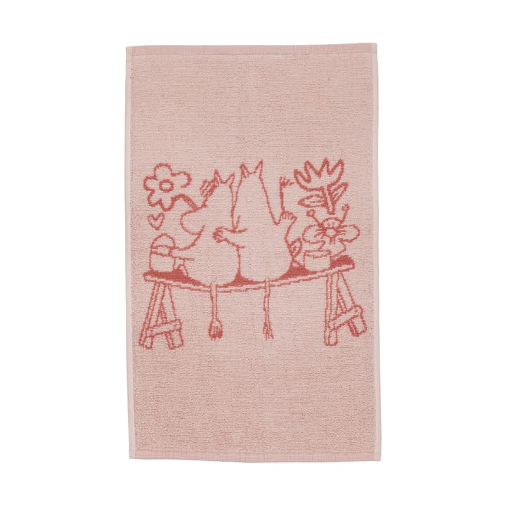 Mumin handduk 30x50 cm - Kärlek rosa - Arabia
