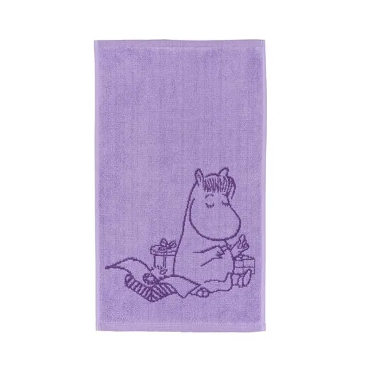 Arabia Mumin handduk 30x50 cm Snorkfröken violett