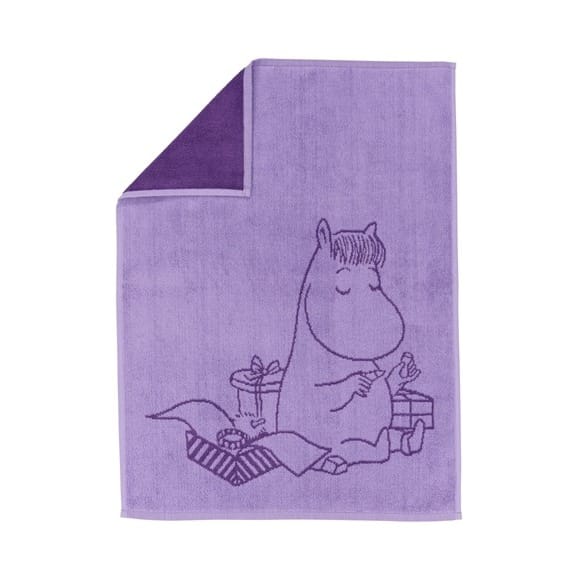 Mumin handduk 50x70 cm - Snorkfröken violett - Arabia