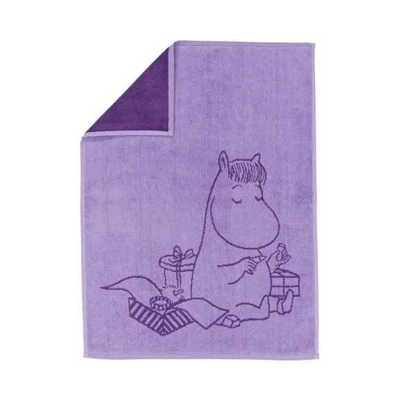 Arabia Mumin handduk 50x70 cm Snorkfröken violett