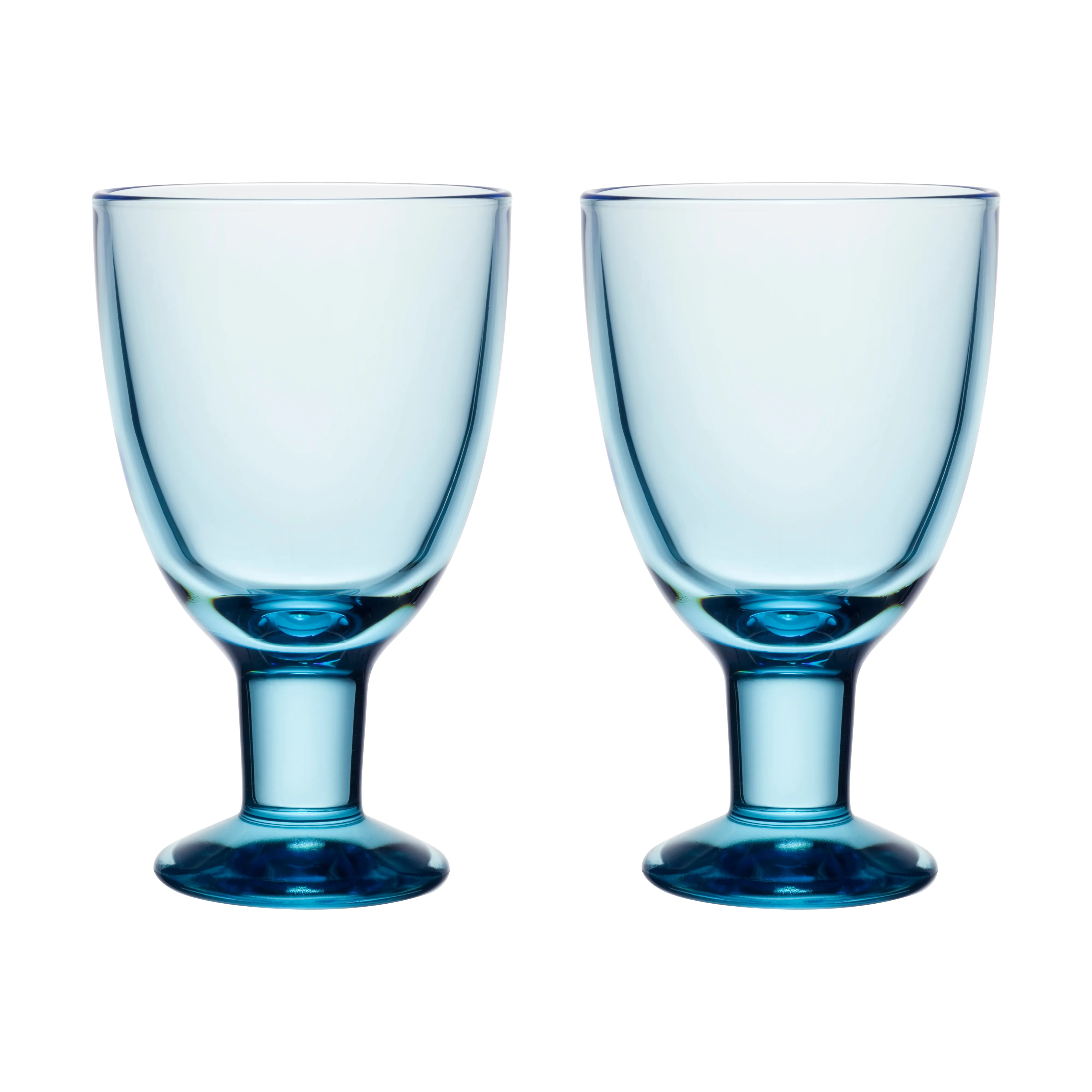 Verna glas 22 cl 2-pack, Aqua
