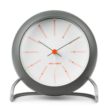AJ Bankers bordsklocka Ø11 cm - Mörkgrå - Arne Jacobsen Clocks