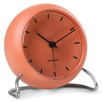 AJ City Hall bordsklocka - Pale orange - Arne Jacobsen Clocks