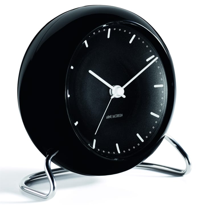 AJ City Hall bordsklocka - svart - Arne Jacobsen Clocks