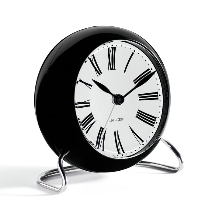 AJ Roman bordsklocka - svart - Arne Jacobsen Clocks