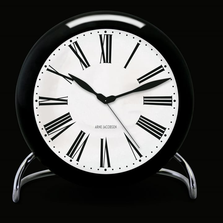 AJ Roman bordsklocka - svart - Arne Jacobsen Clocks