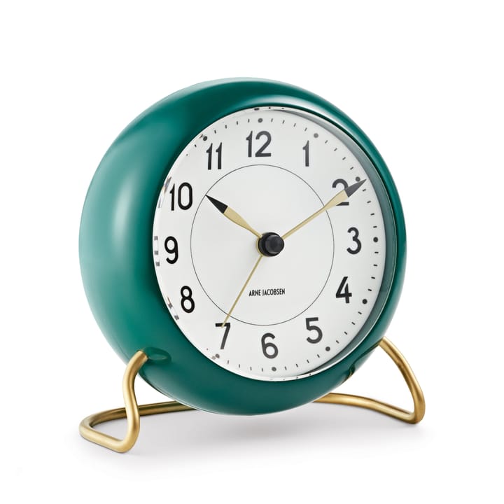 AJ Station bordsklocka grön - grön - Arne Jacobsen Clocks