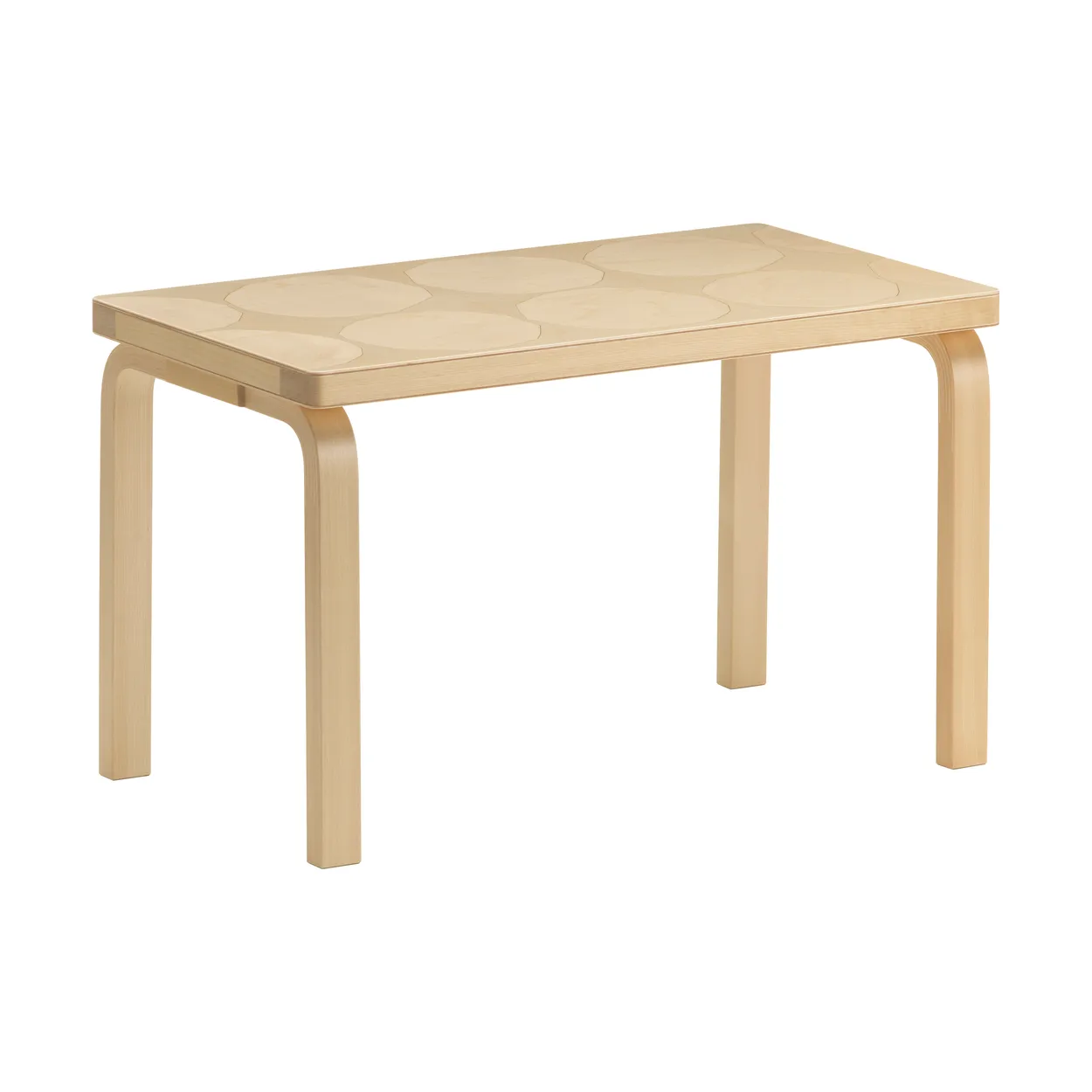 Artek + Marimekko Bench 153B Kivet bänk Björk | Skandinavisk Design | Bänkar | Beige