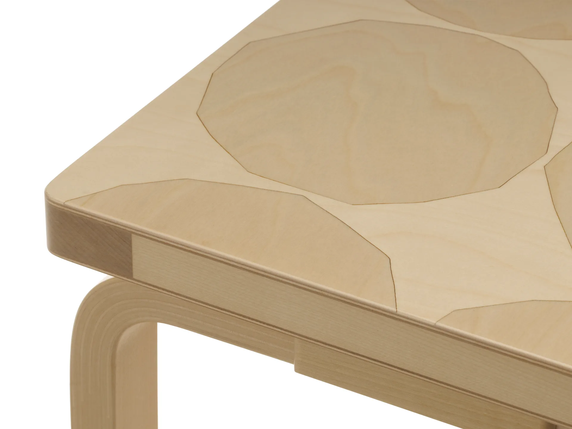 Artek + Marimekko Bench 153B Kivet bänk, Björk Artek