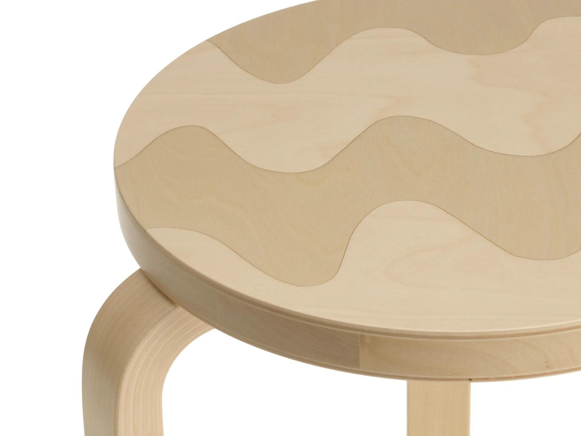 Artek + Marimekko Stool 60 Lokki pall, Björk Artek