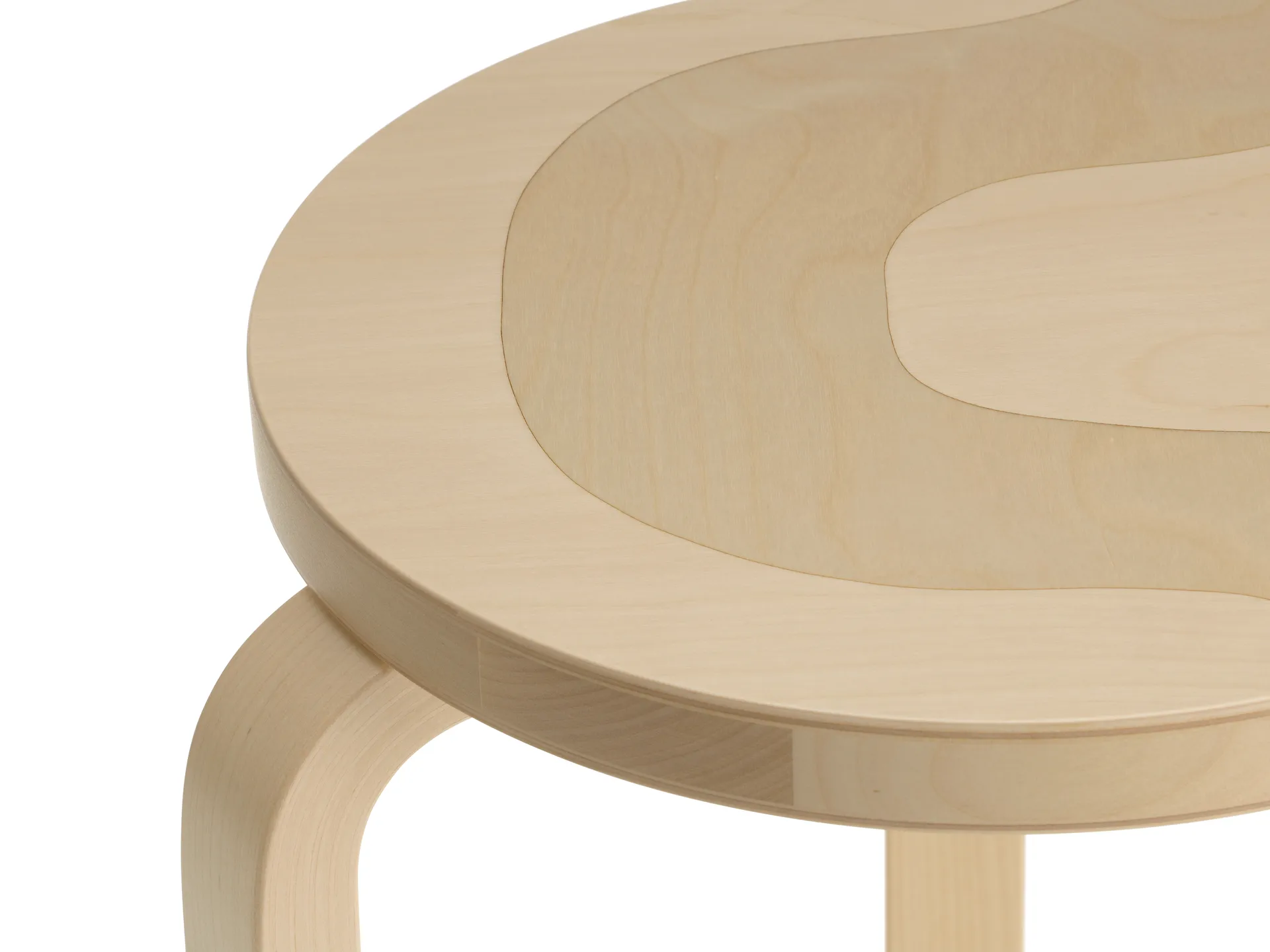 Artek + Marimekko Stool 60 Seireeni pall, Björk Artek